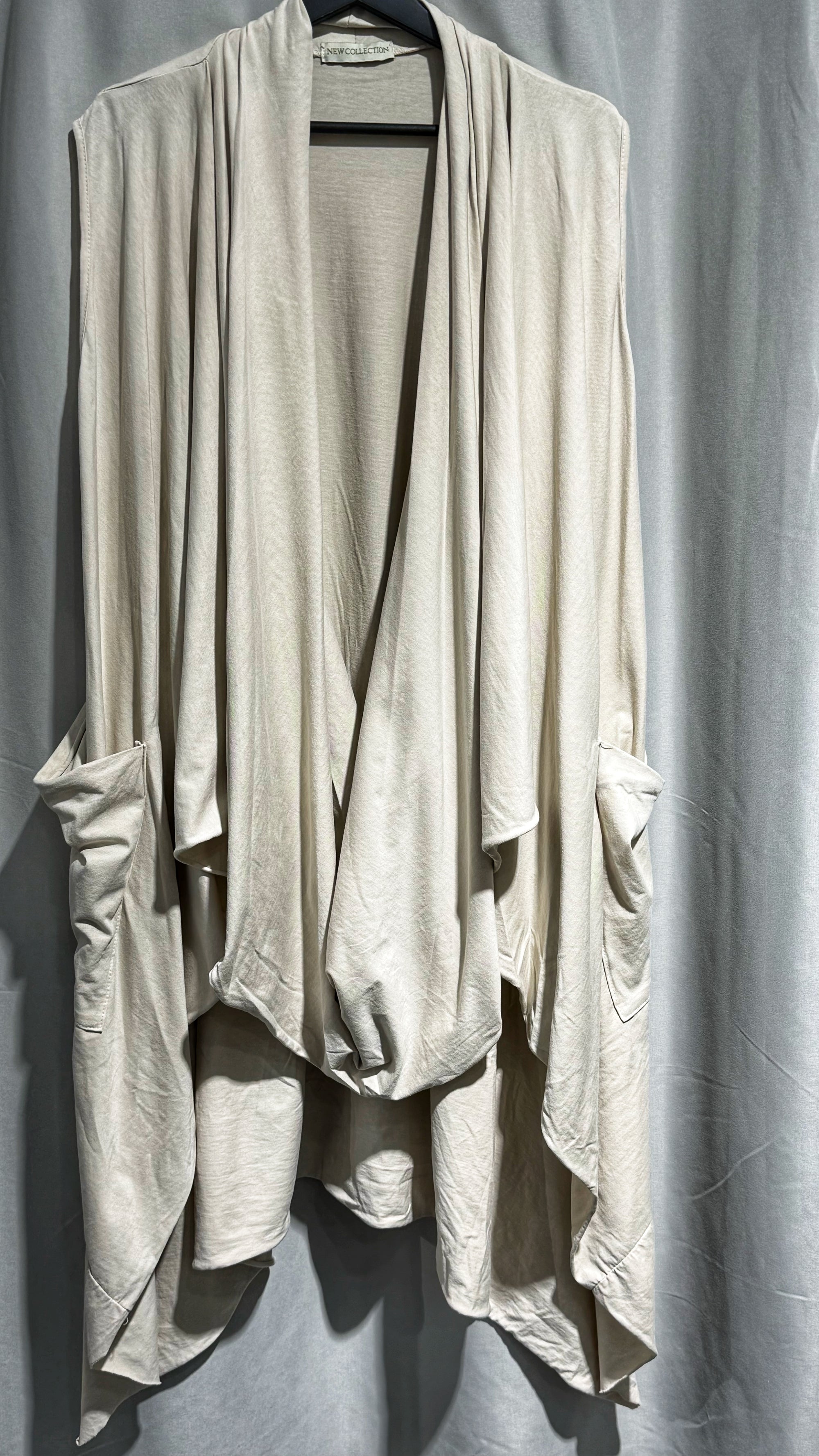 Überwurf Tunika beige