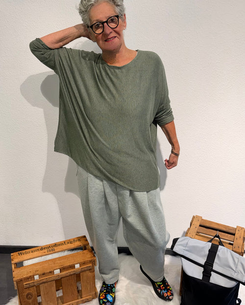 Abi Pullover in Onesize khaki