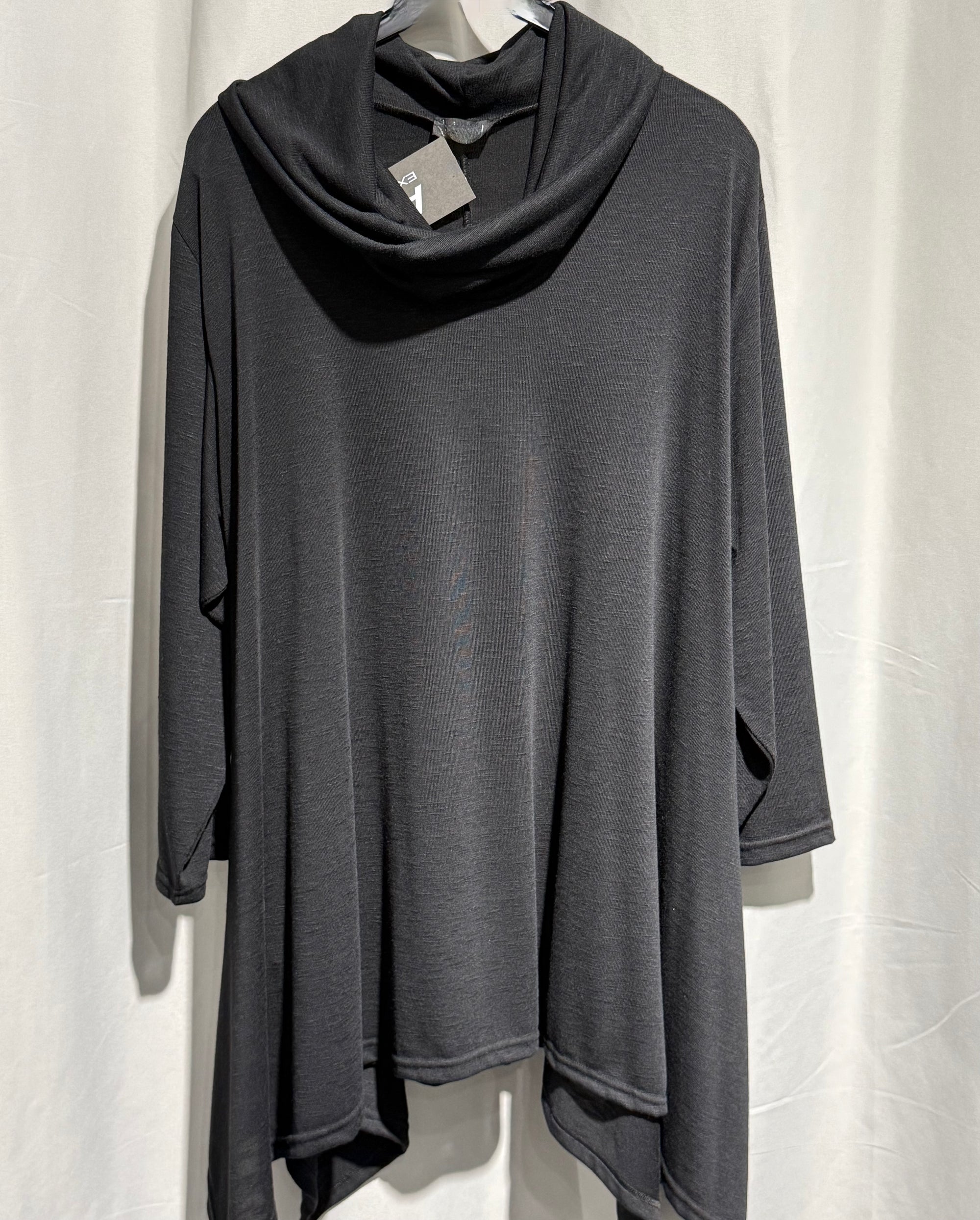 Abele Pulli Fallkragen schwarz big