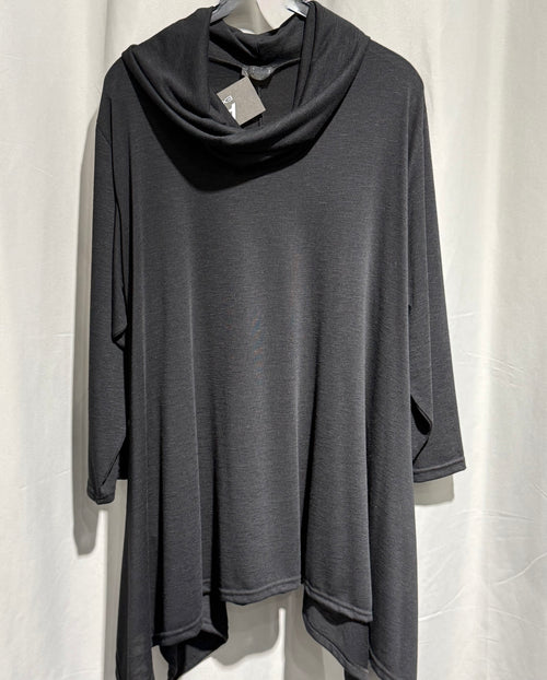 Abele Pulli Fallkragen schwarz big