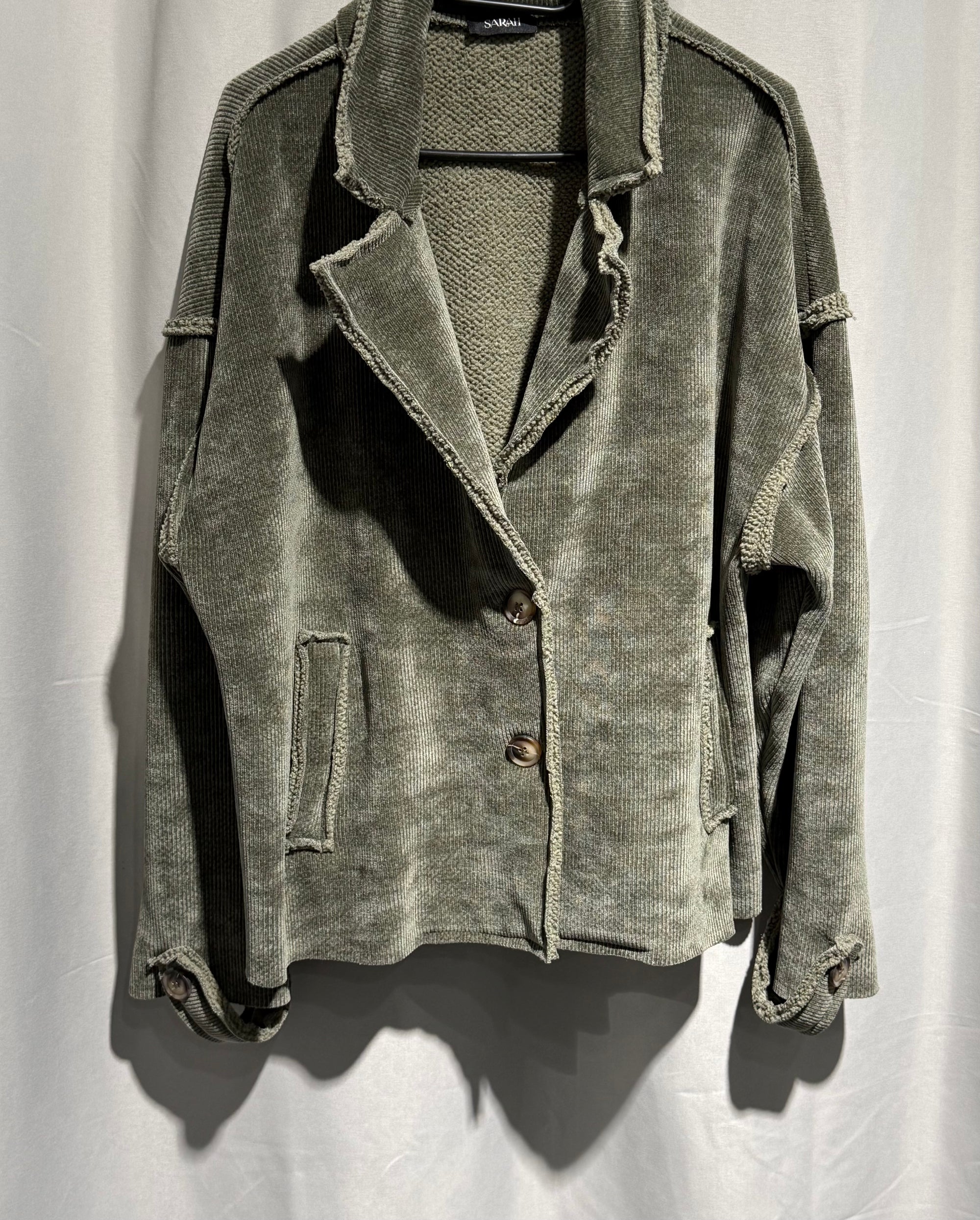Anni Cord Jacke khaki