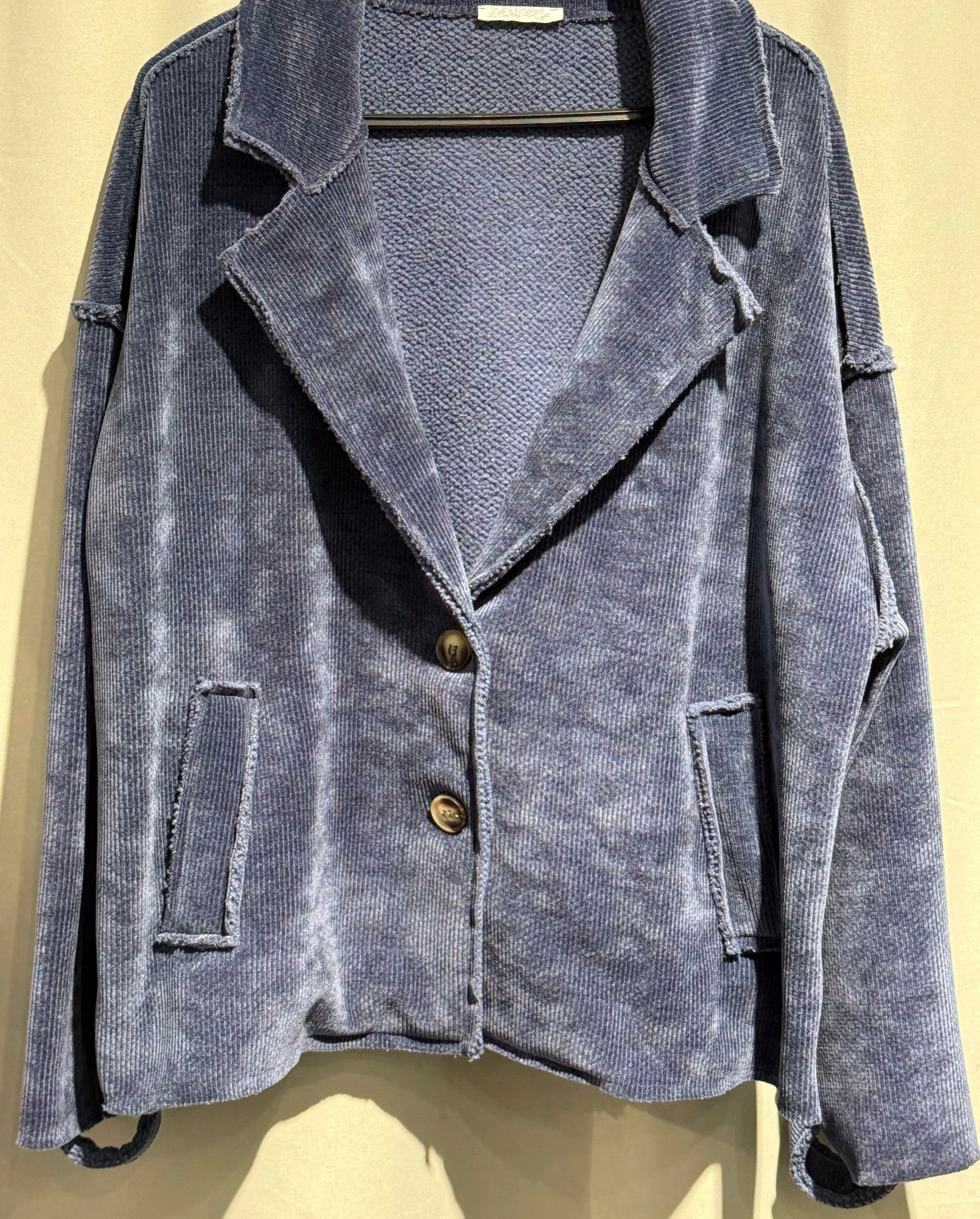 Anni Cordjacke d. blau