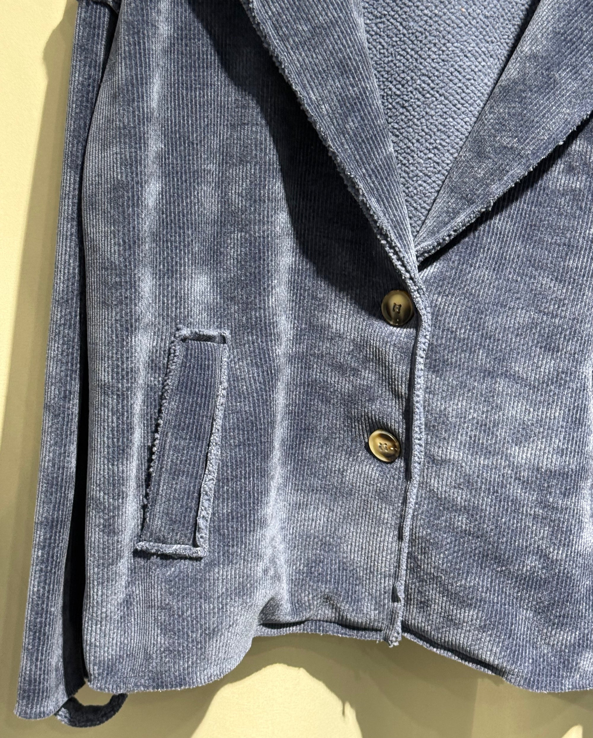 Anni Cordjacke d. blau