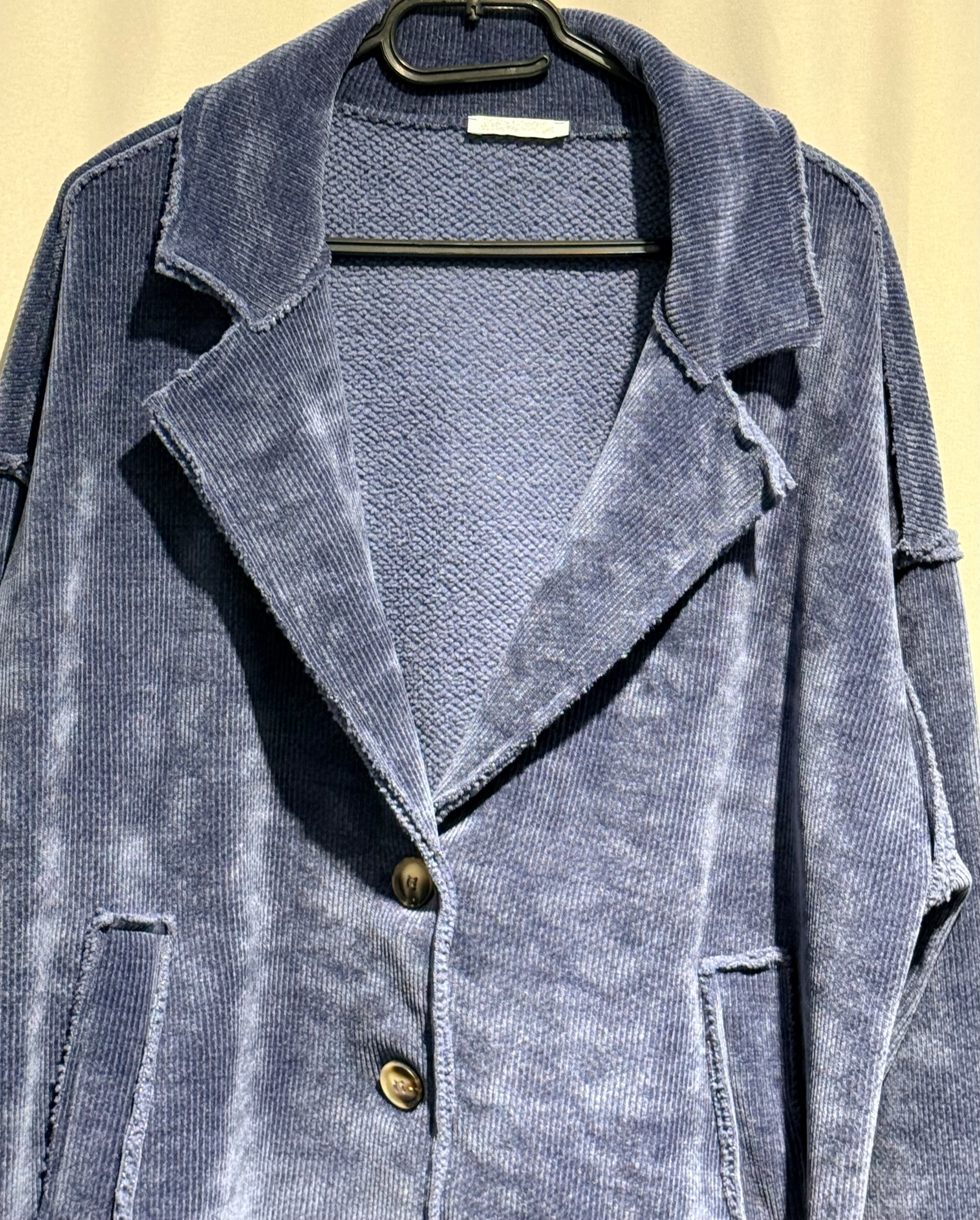 Anni Cordjacke d. blau