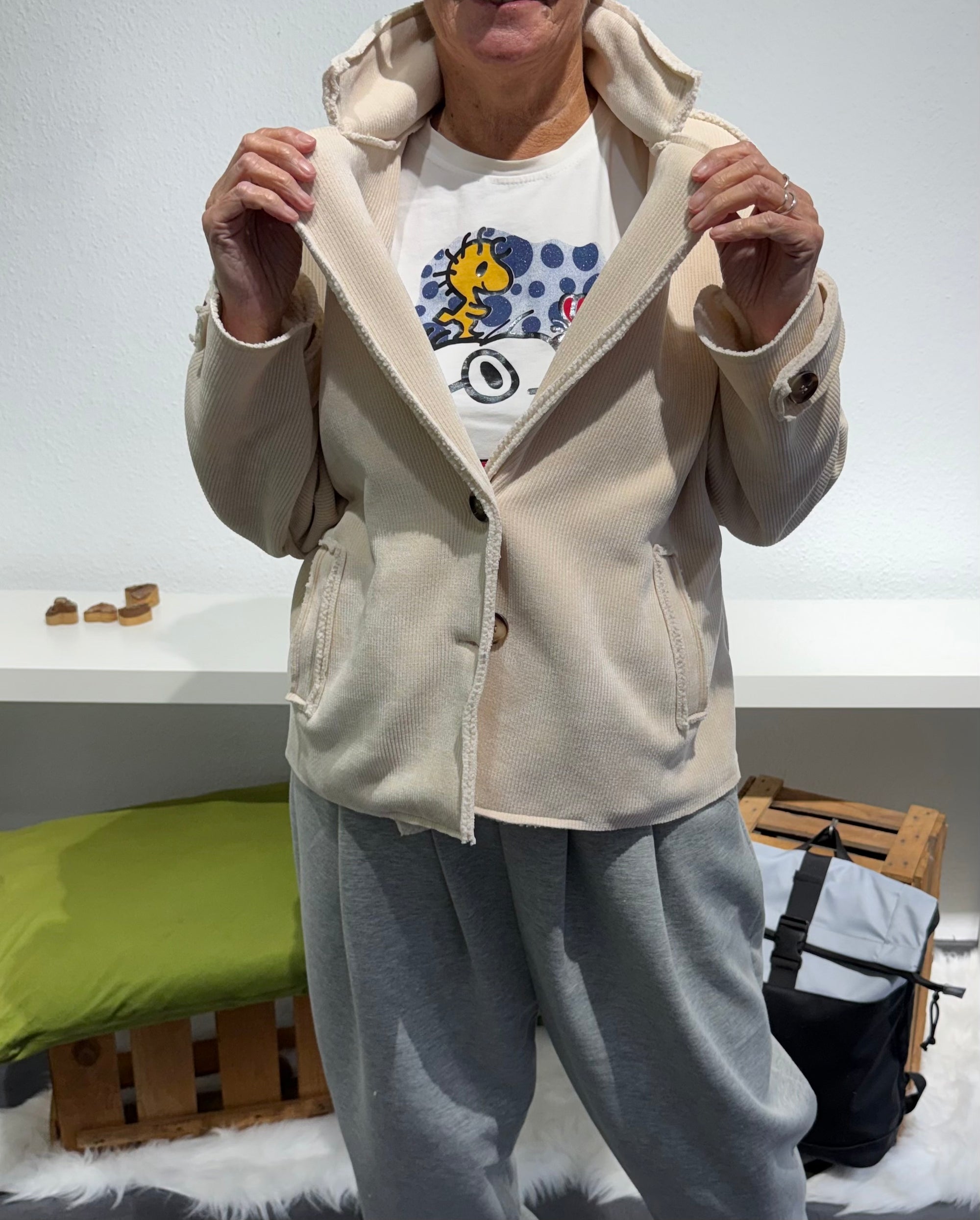 Anni Cordjacke natur